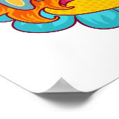 De Fee van de tuin Poster (Hoek)