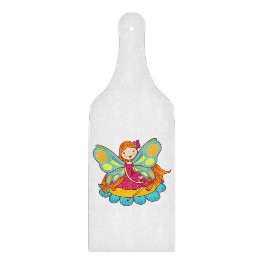 De Fee van de tuin Snijplank (Voorkant)