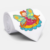 De Fee van de tuin Stropdas (Opgerold)