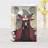 De Fee van de vampier Kaart (Gele Bloem)