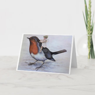 De Fee van Kerstmis Feestdagen Kaart