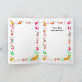 De fee van Kokeshi van de Feeën van Manga Feestdagen Kaart (Binnen)