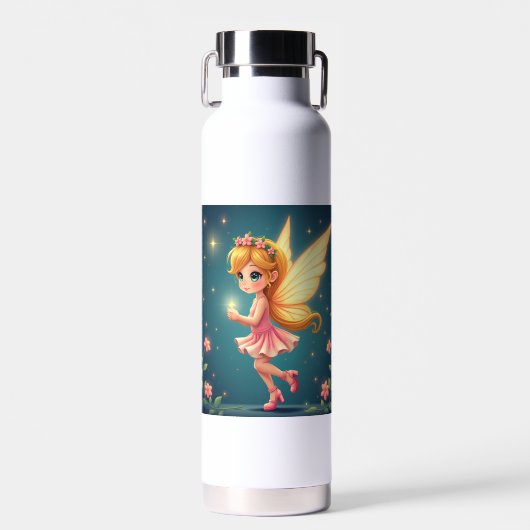 De fee van lichte waterflessen waterfles (Voorkant)