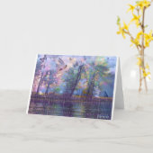 De Feeën Notecards van de tuin Kaart (Gele Bloem)