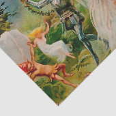 “De feeëndans” door ES Hardy Tissuepapier (Detail)