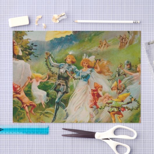 “De feeëndans” door ES Hardy Tissuepapier (Craft)