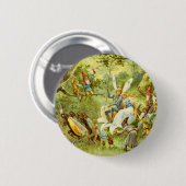 De feeënprins en Duimelijntje Ronde Button 5,7 Cm (Voorkant /achterkant)