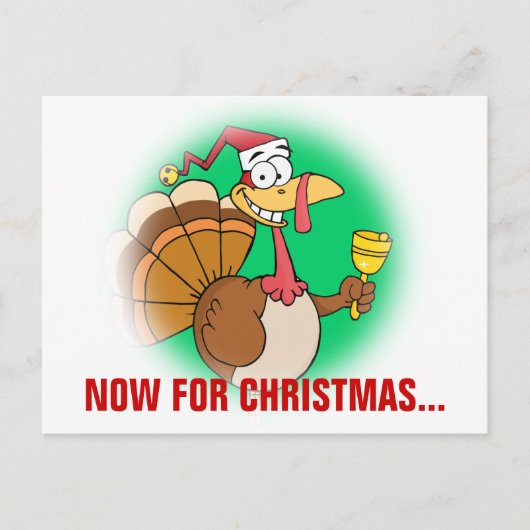 De feestdag doorlopen tot Kerstmis Feestdagenkaart (Voorkant)