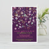 De feestdag in het nieuwjaar kaart (Staand voorkant)