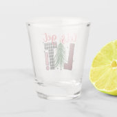 De feestdag laat ons Lit Fun Gekke krijgen Shot Glas (Achterkant)