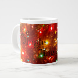 De feestdag licht de mok van de koffie op Jingle J