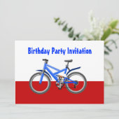 De feestdag met fiets kaart (Staand voorkant)