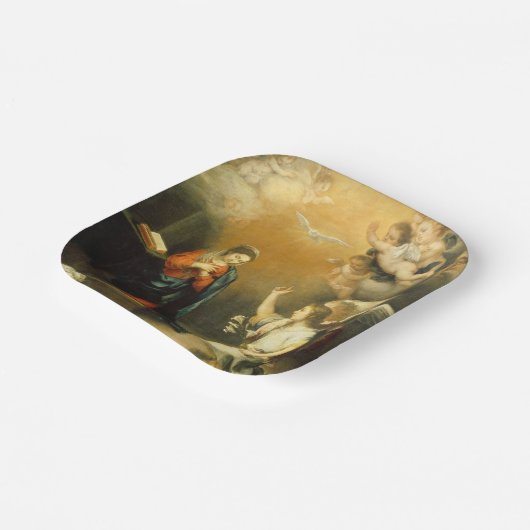 De feestdag papieren bordje (Gebogen)