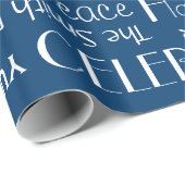 De feestdag personaliseren! Kleur wijzigen Cadeaupapier (Rol Hoek)