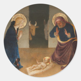 De feestdag ronde sticker