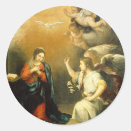 De feestdag ronde sticker