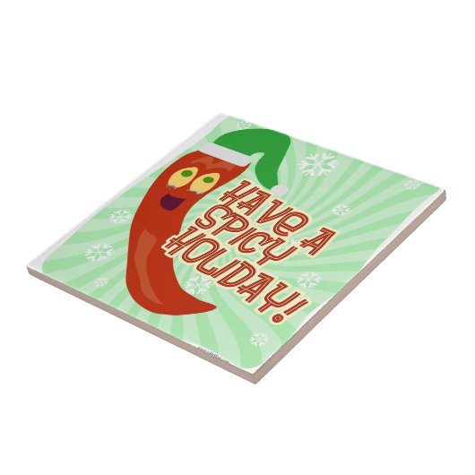 De feestdag uitdagen tegeltje (Zijkant)