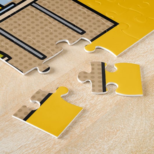 De feestdag van 1 september legpuzzel (Zijkant)
