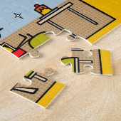 De feestdag van 1 september legpuzzel (Zijkant)