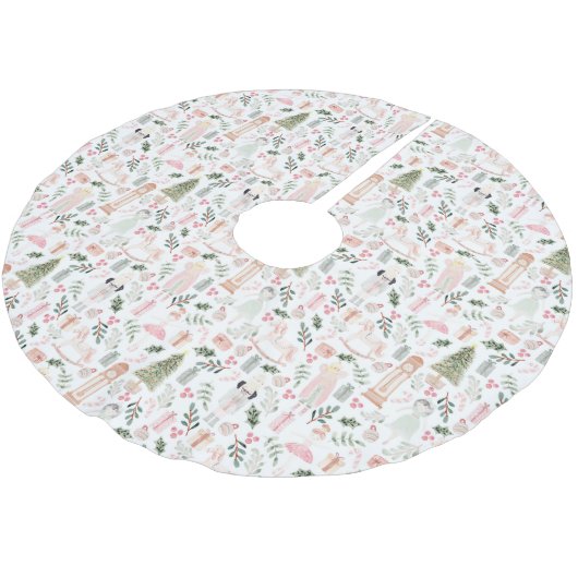 De feestdag van de waterverf van de Nutcracker, ge Kerstboom Rok (Gekanteld)