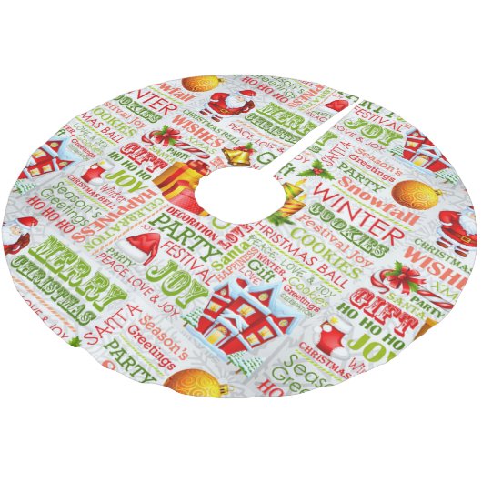 De feestdagen kerstboom rok (Gekanteld)