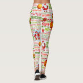 De feestdagen leggings (Achterkant)