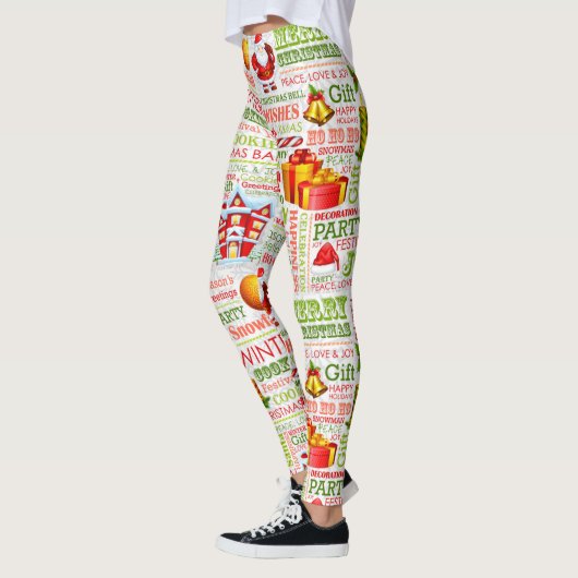De feestdagen leggings (Links)