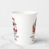 De Feestdagen sleuren met Catitude Papieren Bekers (Links)