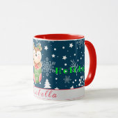 De Feestdagen van Deer passen de Mok van de Tekst  (Voorkant rechts)