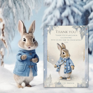 De Feestdagen van Peter Rabbit Bedankkaart