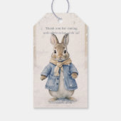 De Feestdagen van Peter Rabbit Cadeaulabel (Achterkant)