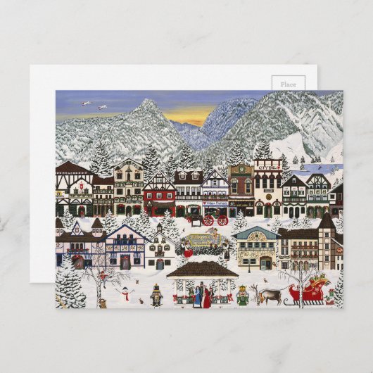 De feestdagen vieren in Leavenworth (Voorkant / Achterkant)