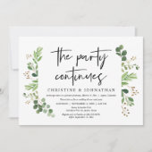 De feestelijke feestdag van de bruiloft blijft doo kaart (Voorkant)