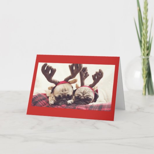 De Feestelijke Kaart van Themed van Kerstmis van (Voorkant)