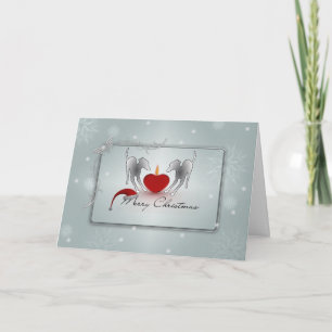 De feestelijke kerst van Greyhound Notitiekaartje