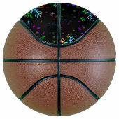 De feestelijke levendige kerstsfeer van SlipperyJo Basketbal (Rechts)