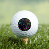 De feestelijke levendige kerstsfeer van SlipperyJo Golfballen (Insitu Shirt)
