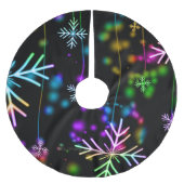 De feestelijke levendige kerstsfeer van SlipperyJo Kerstboom Rok (Voorkant)