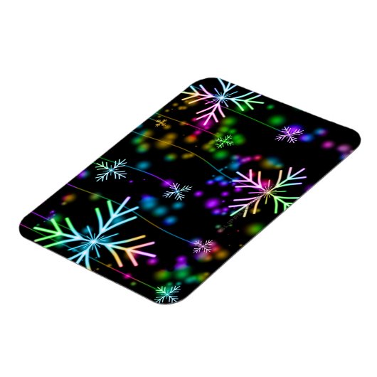 De feestelijke levendige kerstsfeer van SlipperyJo Magneet (Linkerzijde)