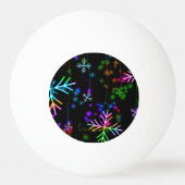 De feestelijke levendige kerstsfeer van SlipperyJo Pingpongbal (Voorkant)