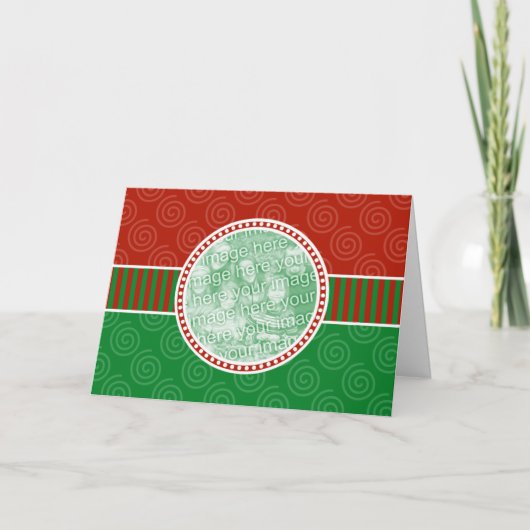 De feestelijke Moderne Sjabloon van de Kaart van (Voorkant)