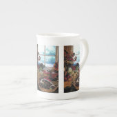 De feesten - porselein kop (Voorkant rechts)