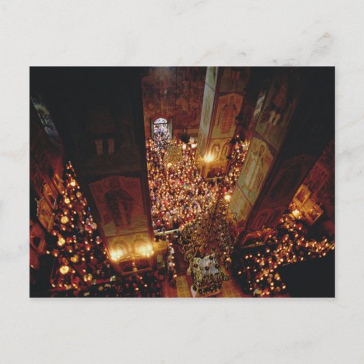 De feesten van de veronderstelling van de maagd briefkaart (Voorkant)