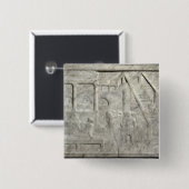 De feesten van Herod Vierkante Button 5,1 Cm (Voorkant /achterkant)