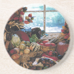 De feesten - zandsteen onderzetter