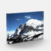 De feestkaart Plattkofel en Langkofel Italië Po Fotoblokken (Links)