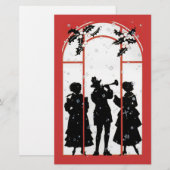 De feestmuzikanten briefpapier (Voorkant / Achterkant)