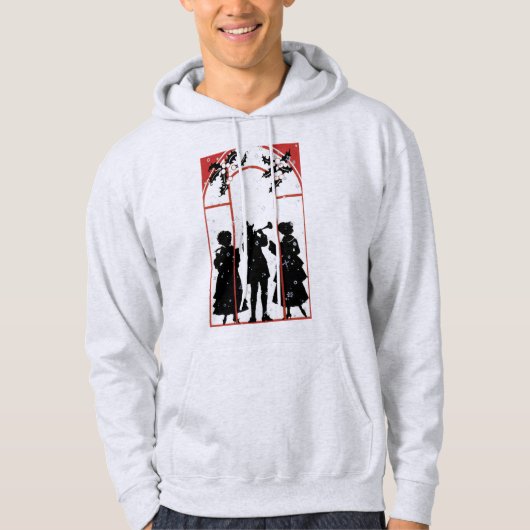 De feestmuzikanten hoodie (Voorkant)