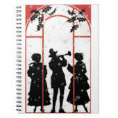 De feestmuzikanten notitieboek (Voorkant)