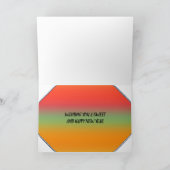 De feestpaarden - feestdagen kaart (Binnen)